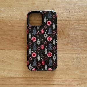 Festive Black Phone Case